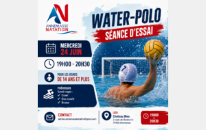 Séance d'essai Water-Polo à Annemasse Natation
