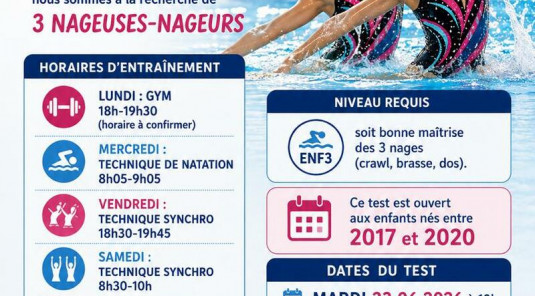 Test Natation Artistique